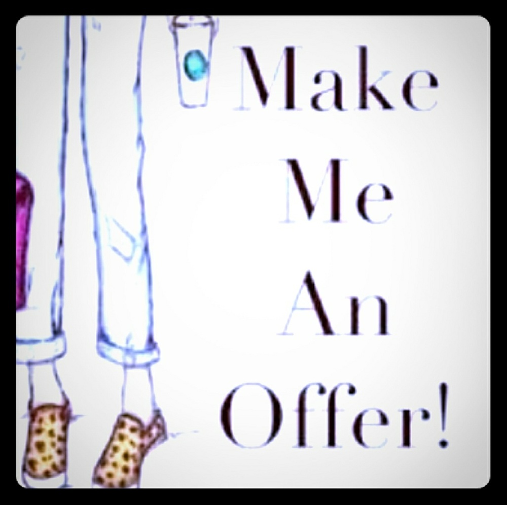 Make an offer... Poshmark closet is open to offer